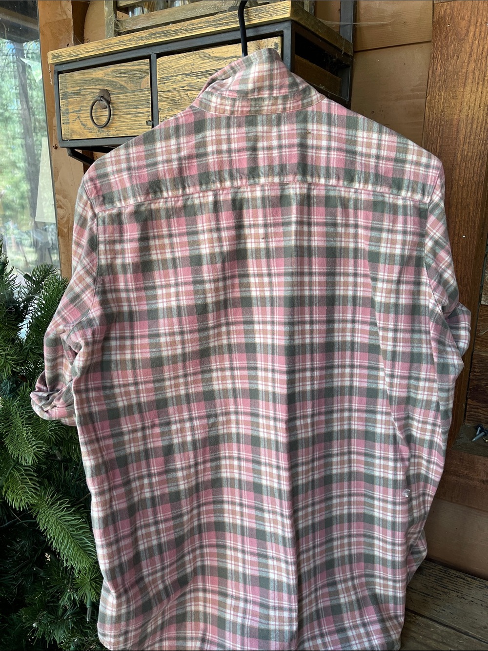 Frank and Eileen thin cotton flannel button down shirt size small - Picture 10 of 11